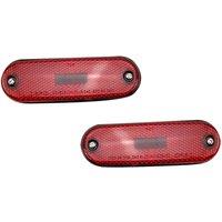 Left & Right Rear Bumper Lower Tail Light Brake Stop Lamp for Toyota RAV4 1996-2000 81750-42010 81760-42010