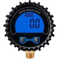 Tire Pressure Gauge Digital Tire Tester Display Air Pressure Manometer Quick Connect Coupler Thread