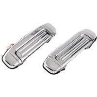 Front Pair Outside Door Handle Plating for Mitsubishi Montero Pajero V46 V31 V32 V33 V43 V45 V46 MR156876 MR156875