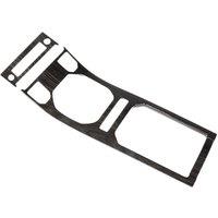 Black Wood Grain ABS Center Console Gear Panel Decorative Cover Trim for 2012-2018 Land Rover Range Rover Evoque