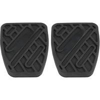 2Pcs 46531JD00A Black Rubber Brake & Clutch Pedal Pad Covers Fit for Nissan Qashqai 2007 2008 2009