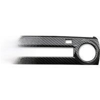 Carbon Fiber Central Console AC Switch Panel Cover Trim Decoration for Hyundai Encino Kona 2018-2021
