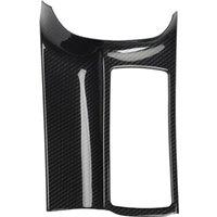 Carbon Fiber Car Central Control Water Cup Holder Cover Panel Trim for Golf 6 MK6 2008-2012