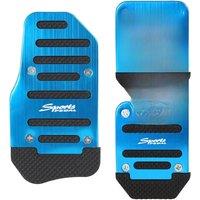 3Pcs Fuel Gas Accelerator Pedal Brake Pedal Clutch Pad Cover Foot Pedals Non-Slip for MT Manual
