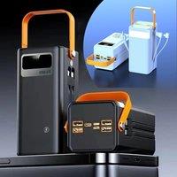 60000mAh Portable Power Station Battery 120W Camping Phone Generator Outdoor Bank Supply Emergency