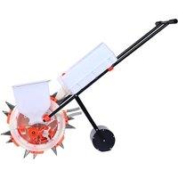 Hand Push Corn Peanut Planter Seeding Multifunctional Fertilizer Small New Soybean Stainless Steel Planter (2 Styles Available)