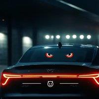 2024 Car Dynamic Devil Eyes Lights 12v Car Control Eyes Retrofit Kits Headlight Assembly Auto Accessories Light Bar/Work Light