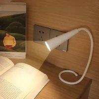 Foldable LED Book Light Adjustable USB Rechargeable Study Reading Table Lamp for Travel Bedroom Dormitory Reading Night Light