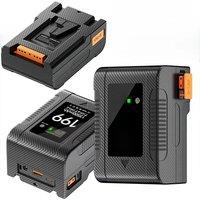 For SONY Camcorder Broadcast Video Light Monitor NEW Battery V Mount V-Lock BP-199Wh BP-99Wh PD 65W