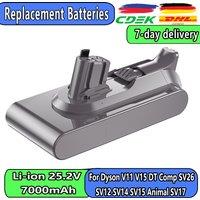 21.6V 6000mAh Replacement Battery for Dyson Battery V11 SV14 SV17 SV15 Cordless Fluffy Motorhead Stick Handhold Vacuum Cleaner