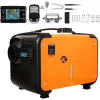 Sunster 8KW 12V Heater For Car Diesel Air Heater With Silencers LCD Switch For Car Trailer Truck Diesel Parking Heater