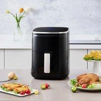 4.7L Air Fryer with Smart Touch Display with Smart Touch Buttons Timing Function Lower Power