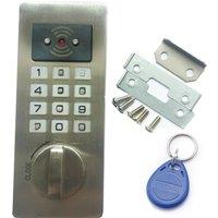 125KHZ RFID EM card Temporary or fixed password RFID keys Cabinet Door Electric Lock Assembly Solenoid FOR Drawer/Sauna Lock