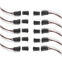 10pairs Normally Opne(NO type) RC-33A Wired Door Window Sensor Magnetic Switch for Home Alarm System