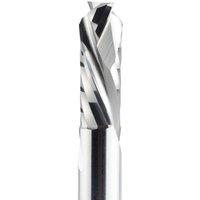 Dreanique 1pc 1/8", 1/4", 1/2" Shank 2 Flutes Carbide Spiral Compression UP&Down Inch Size Cutter