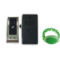 125KHZ RFID Metal shell Electronic Cabinet locker lock /indoor pool lock with Dry battery+one wristband