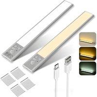 New Multifunctional Led cabinet light Kitchen lights motion sensor TYPE-C LED Lamps Cabinet Motion Sensor Light