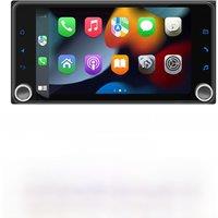 7 Screen Wireless Carplay Autoradio 2 Din Android Radio Car Multimedia for Toyota Avensis Verso 2001-2005 Head Unit GPS Stereo