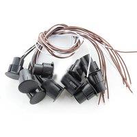 10pairs MC-33A NO type Opne door/window alarm Wired Door Window Sensor Magnetic Switch normally Open NO for our open door light