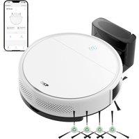 OKP K5 Ultra Robot Vacuum Cleaner, ToF Laser Mapping,5500Pa, 190 PSD Obstacle Avoidance, 200 Min, App Control