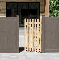 150cm Garden Wood Fence Gate with Latch
