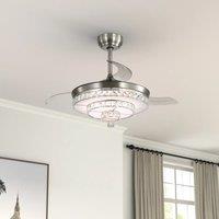 42inch Acrylic Ceiling Fan Light with Remote Control 47W