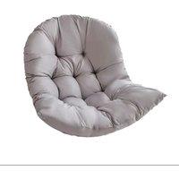 Hanging Egg Swing Chair Replacement Seat Pad Cushion 80x120CM, Light Grey