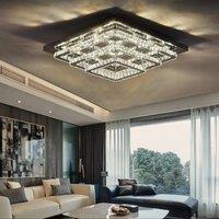 Modern LED Ceiling Light Crystal Chandelier Lamp, 60CM Dimmable