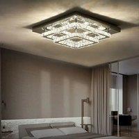 Modern LED Ceiling Light Crystal Chandelier Lamp, 40CM Dimmable