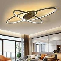 90CM Oval LED Chandelier Ceiling Light , Dimmable