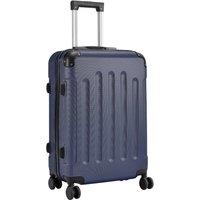 Blue Hardside Spinner Luggage Suitcase with Combination Lock 28"