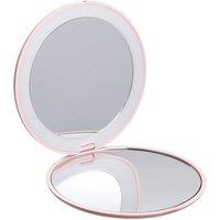 Double-Sided Makeup Mirror with LED Light