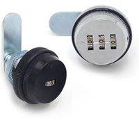 3 Digits Password Smart Lock Clockwise Door Lock Digital Electronic Cabinet Door Lock Drawer Password Locker