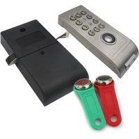 Stainless steel Temporary /Fixed Code TM iButton Combination Lock, Door Access Digital Electronic Security Cabinet Coded Locker