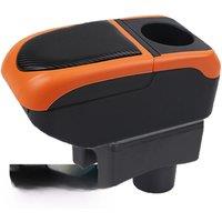 For Toyota Aygo X armrest box Center Console Elbow Rest Armrests Storage box with USB Phone Cup Holder Arm Rest