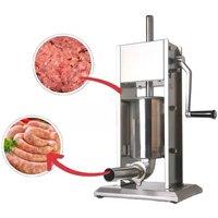 15L Household Stainless Steel Manual Sausage Filler Vertical Electric Pork Beef Ham Machine
