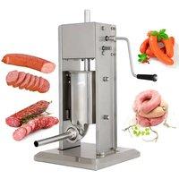Restaurant Meat Shops Use Commercial Sausage Filling Machines, Small Vertical Manual Ham Forming Machines