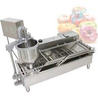 Automatic Double Row Donuts Forming Machine Commercial Electric Donut Fryer