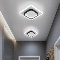 Modern Ceiling Lamp,Acrylic LED Ceiling Light 21W,Square Ceiling Light,Lighting for Hallway Dining