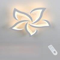 Modern Ceiling Light 40W 4700LM, Dimmable LED Ceiling Lamp 3000-6500K, Acrylic Ceiling Lights