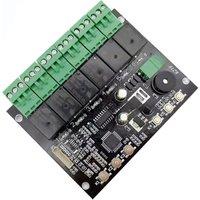 6 channel Fingerprint Identification Module Fingerprint Authentication Control Relay Module for Access Control