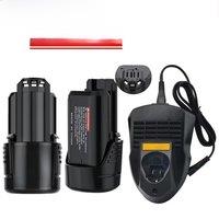 6000mAh For Bosch 10.8V 12V Battery For Bosch Li-ion Batteries BAT412A BAT414 BAT411 BAT412 D-70745 2607336014 BAT420 GSR 120-LI