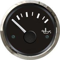 KUS Auto Pointer Oil Temp Gauges 52mm 50~150£ Show Oil Temperature Meters 361-19ohm Input Signal with Yellow or Red Backlight