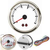New Type 85mm Cars Tachometers 0-7000RPM Marine Rev Counters Device for Auto Truck RV with Rev Alarm Oil Pressure Alarm Function