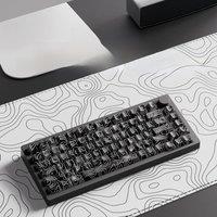 Akko MonsGeek M1 V5 SP Contour Lines Tri-mode Mechanical Keyboard 75% 3/5 Pins Customized Hot Swap RGB Rapid Disassemble Gasket