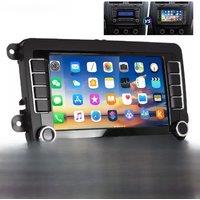 ESSGOO 7 Android 14 4G+64G Apple Carplay Car Stereo GPS NAVI WIFI RDS FM BT for VW Golf 5 6 Passat