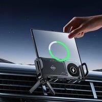 Car Wireless Charger Stand Fold Screen Fast Charging For Samsung Galaxy Z Fold 6 5 4 S24 Ultra