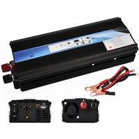 Car Inverter 2000W DC 12V to AC 220V Supply Car Voltage Converter USB Charger Dual LED Display Inversor Power