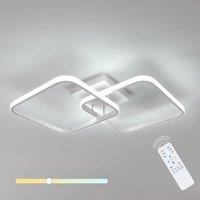 50W 5625LM LED Ceiling Light Dimmable,Ceiling Lamp with Remote Control 3000K-6500K 59cm,Modern