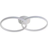 LED Ceiling Light Living Room Warm Light,36W White Bedroom Ceiling Lamp 4050 LM,3000K Round Ceiling Light for Hallway Kitchen